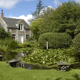 The Temple Pool Garden at Little Sparta.