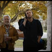 Dustin Hoffman and Leo Woodall in Tuner