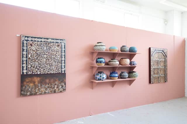 Work by Zahraa Dar at the 2026 Duncan of Jordanstone Degree Show