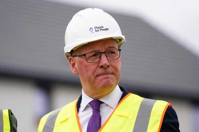 First Minister John Swinney