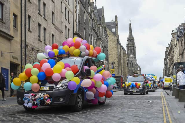 The parade will see children transported through the city in colourfully decorated cabs
