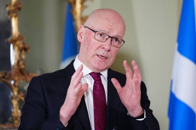 John Swinney has said there is no need to hold an inquiry into Peter Murrell's crimes (Picture: Jane Barlow/pool)