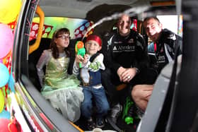 Children enjoying the 66th Annual Edinburgh Taxi Trade Children’s Outing