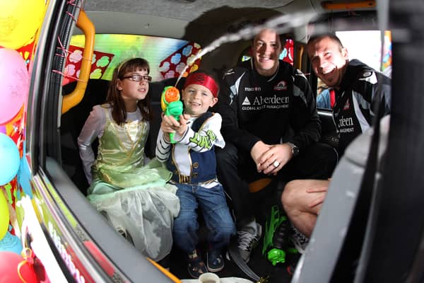 Children enjoying the 66th Annual Edinburgh Taxi Trade Children’s Outing