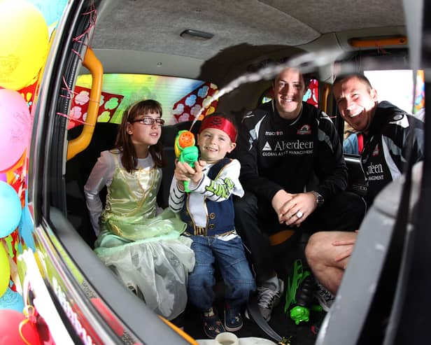 Children enjoying the 66th Annual Edinburgh Taxi Trade Children’s Outing