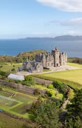 Glengorm Castle and estate on the Isle of Mull. PIC: Savills
