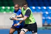 Scott Cummings during a Glasgow Warriors training session at Scotstoun Stadium this week. (Photo by Ross MacDonald / SNS Group)