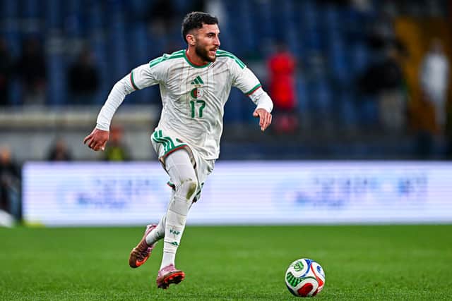 Fares Ghedjemis of Algeria is a Celtic transfer target.