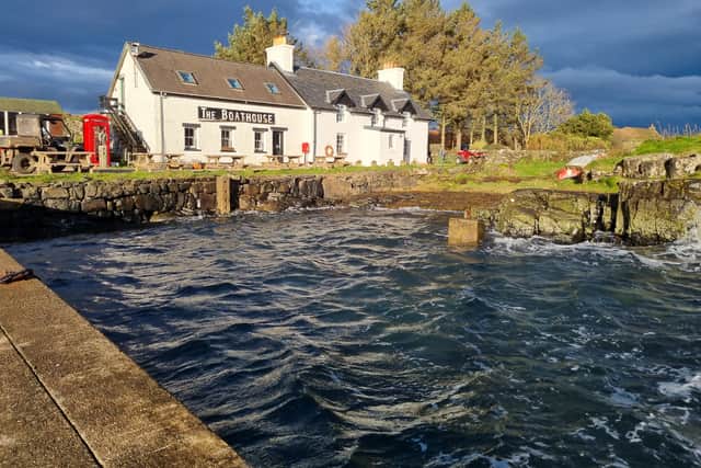 The Boathouse on Ulva uses local produce and celebrates the best of Hebridean larder