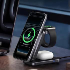 Anker's new folding charger is a travel tool that can charge three devices at once