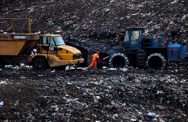Municipal waste is banned from going to landfill. but has essentially been delayed until the end of 2027