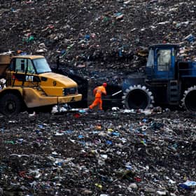 Municipal waste is banned from going to landfill. but has essentially been delayed until the end of 2027