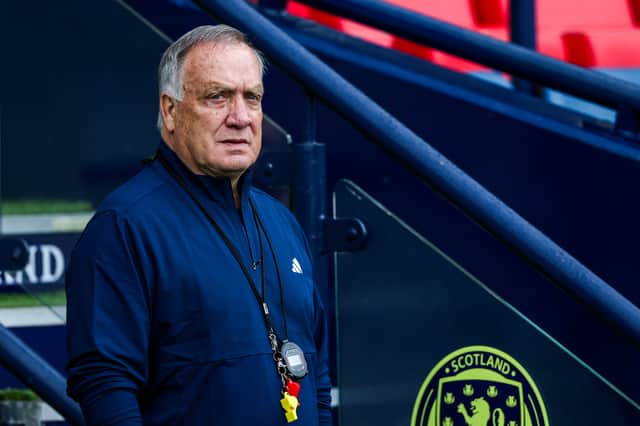 Former Rangers boss Dick Advocaat is back in Scotland with Curacao