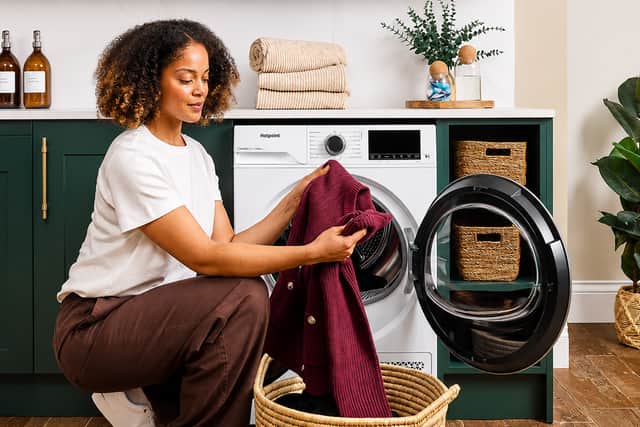 This is one of Hotpoint's high-end tumble driers - and a £300 cashback deal makes it an absolute bargain