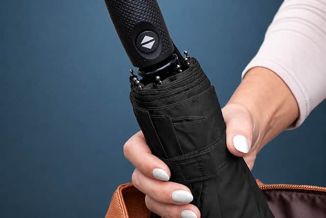 It's designed to slip easily into a bag