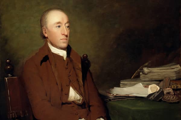 Sir Henry Raeburn's painting of geologist and leading figure of the Scottish Enlightenment, James Hutton (1726-1797)