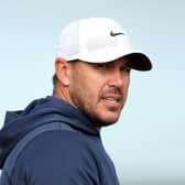 Brooks Koepka pictured during an appearance on Scottish soil in last year’s Alfred Dunhill Links Championship 