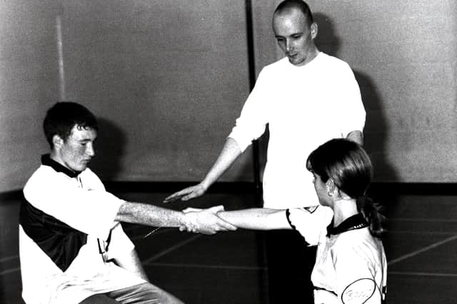 A Scottish Dance Theatre workshop, circa 1988-89
