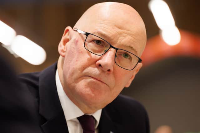 First Minister John Swinney