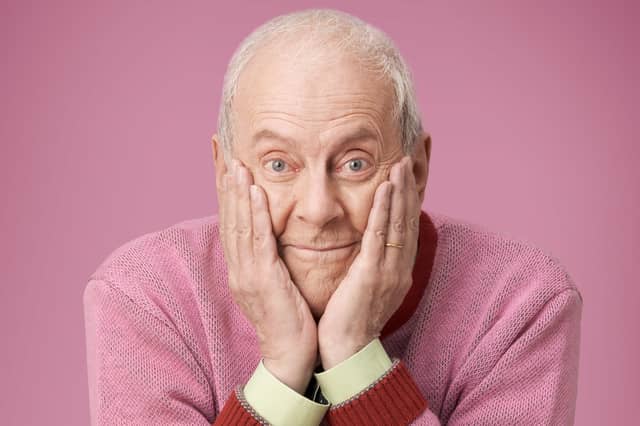 National treasure Gyles Brandreth has been spotted flyering on South Bridge.