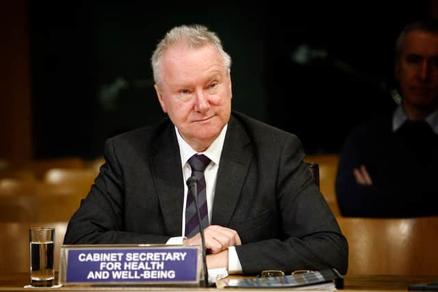 Former health secretary Alex Neil