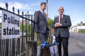 SNP Westminster leader Dave Doogan with First Minister John Swinney (Jane Barlow/PA)