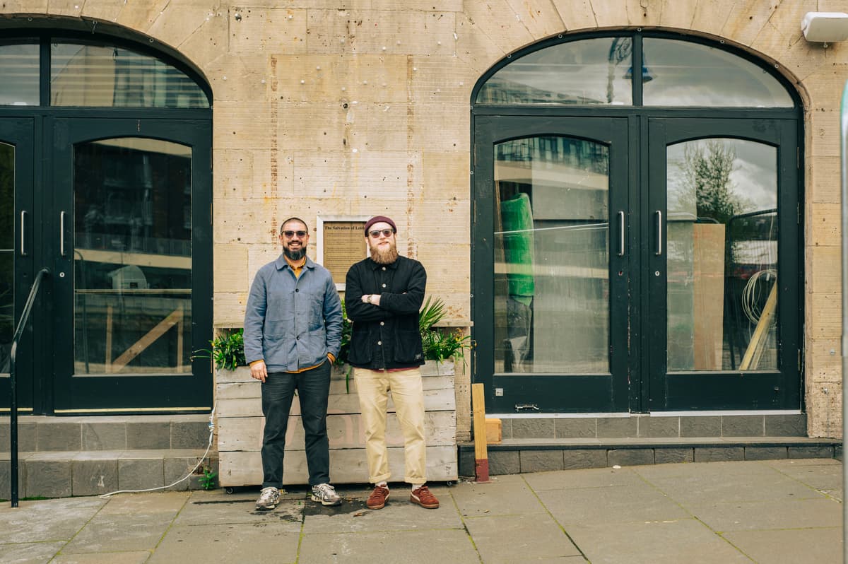 I had an exciting first look at what will be Leith's coolest restaurant