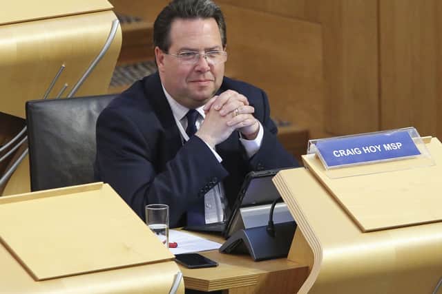 Tory MSP Craig Hoy