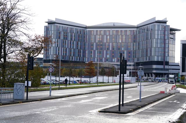 Queen Elizabeth University Hospital in Glasgow. Picture: PA