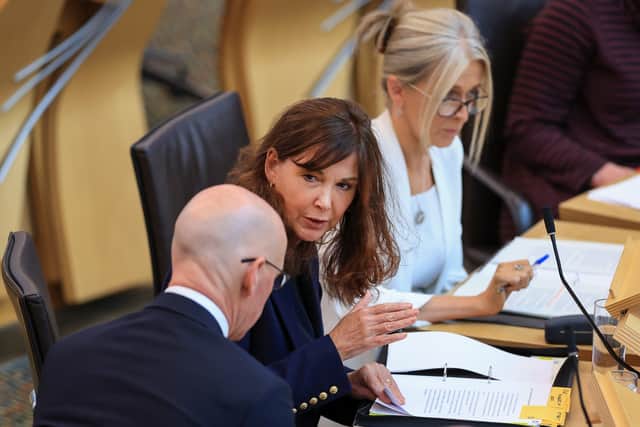 As Lord Advocate, Dorothy Bain KC, who recused herself from the Peter Murrell case, is both Scotland's chief prosecutor and a member of the Scottish Government (Picture: Jeff J Mitchell)