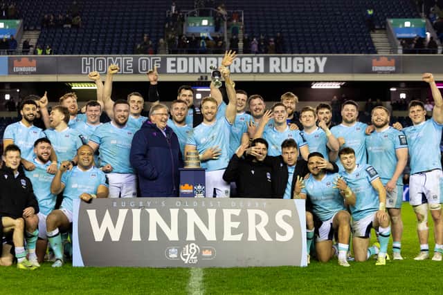 Kyle Steyn led Glasgow Warriors to victory on their last visit to Murrayfield, beating Edinburgh in the second leg of the 1872 Cup on December 27 for an aggregate triumph.