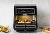 The Breville Halo Flexi offers a flexible 11-litre cooking space that can be split into two independent cooking zones