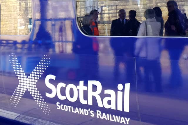 Trains between Edinburgh, North Berwick and Tweedbank are facing disruption on Saturday morning