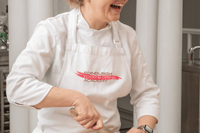 Caroline Lamont, culinary director at Edinburgh Food & Drink Academy