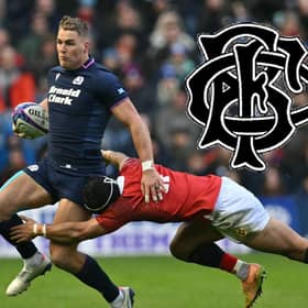 Scotland winger Duhan van der Merwe will play for the Barbarians this summer (Pic: Getty)