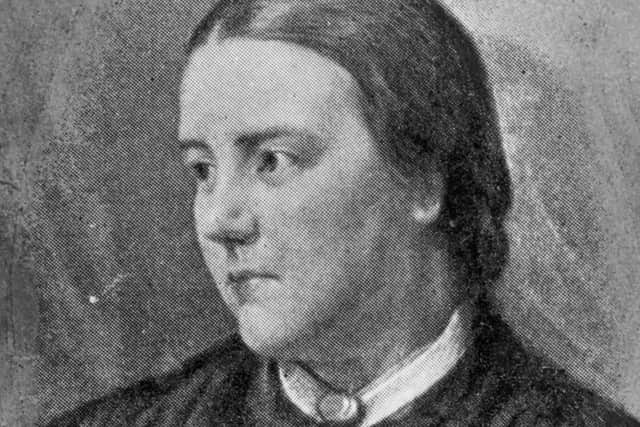 Doctor, teacher and campaigner for medical education for women, Sophia Jex-Blake.