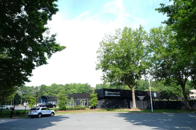 A general view of the Atrium Health Training Ground in Charlotte.