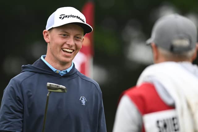 Niall Shiels Donegan, pictured during last year’s US Amateur Championship, came up just short in his final qualifier for next week’s US Open 