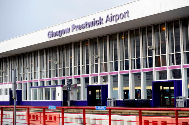 Glasgow Prestwick Airport. Prestwick