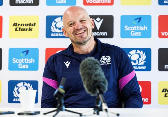 Rugby coach Gregor Townsend will be at the Scotland v Haiti game at the Fifa World Cup.
