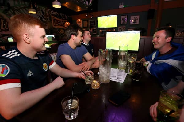 Pubs across the country will be screening Scotland's games. Picture: PA