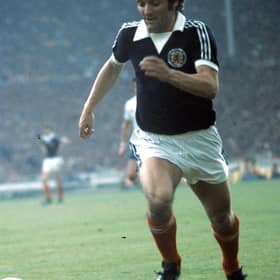 Macari in action in 1977