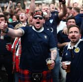 Fans in Edinburgh on Saturday ahead of the Scotland first game of the 2026 World Cup against Haiti