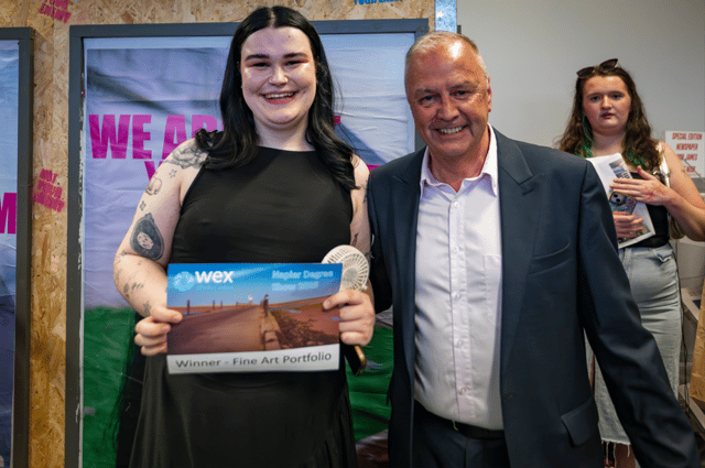  Best in Show, presented by Carine Harmand of Tate Liverpool, on behalf of the Anjool Maldé Memorial Trust – Roo Ford, NOT YOUR ENEMY