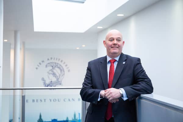 Daniel Wyatt, rector at Kelvinside Academy