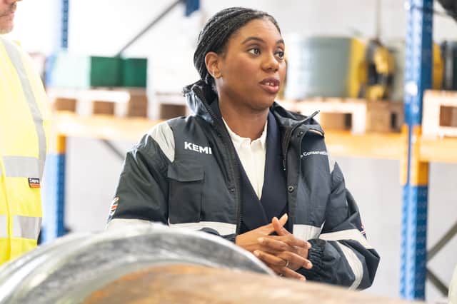 UK Conservative leader Kemi Badenoch