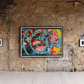 Installation view of the David Wojnarowicz exhibition at 48 Carlton Place