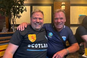 Tony Scully, 62 (left) with brother Michael Scully, 67, on the right 