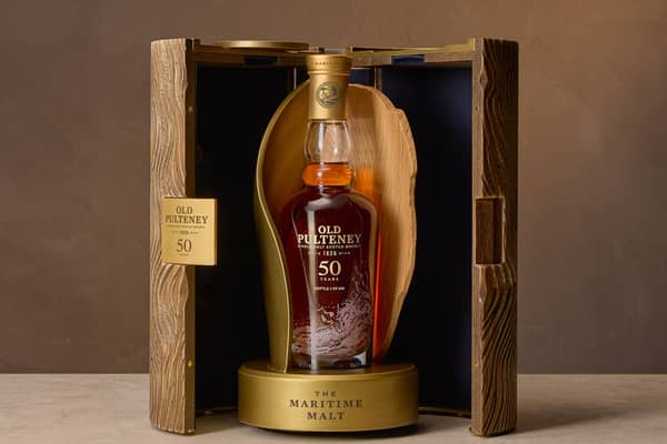 50 year old whisky from Old Pulteney