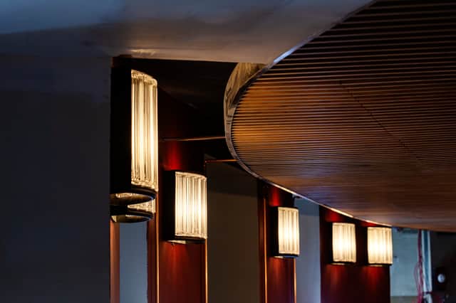 The ceiling of one of the bar areas in the King's Theatre. Pic: Anneleen Lindsay